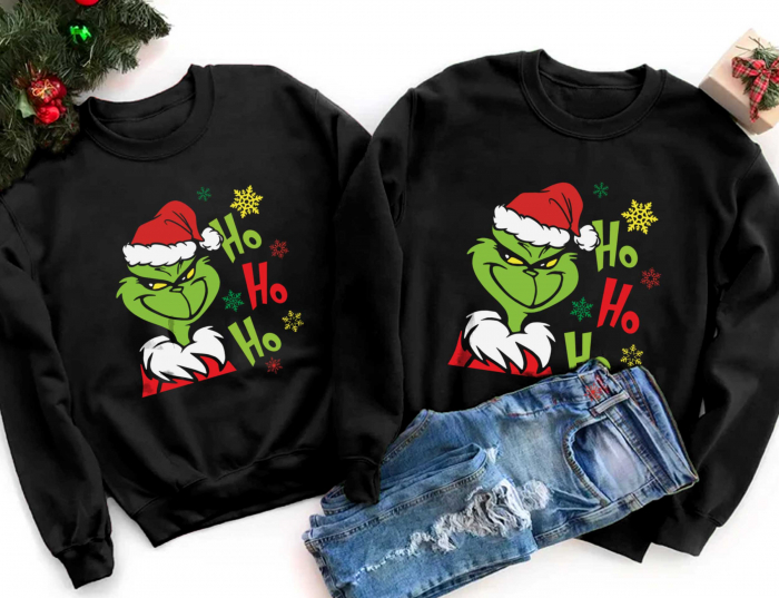 Bluze Cuplu Grinch Ho [1]