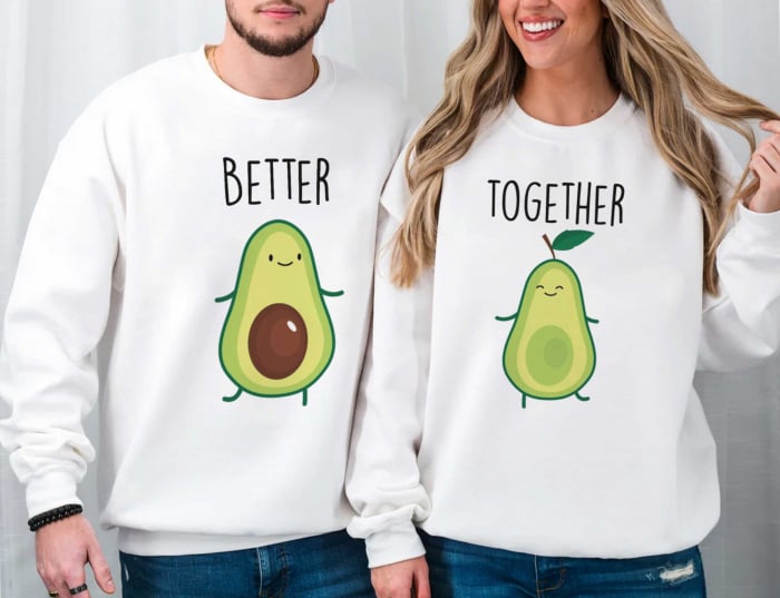 Bluze Cuplu Avocado Couple [1]