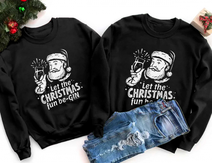 Bluze Cuplu Christmas Gin [1]