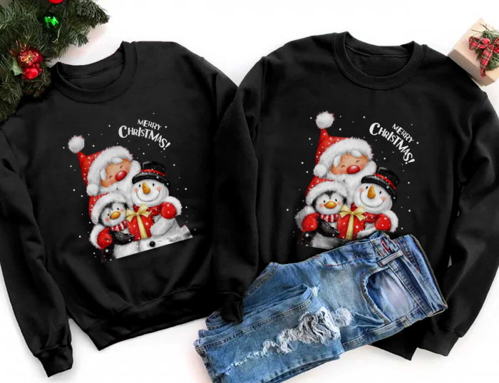 Bluze Cuplu Xmas Family [1]