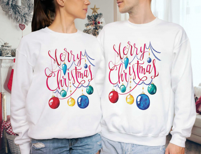 Bluze Cuplu Christmas Ribbon [1]