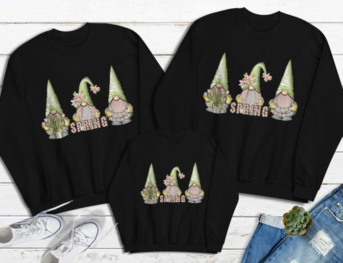 Bluze Familie Spring Gnomes [1]