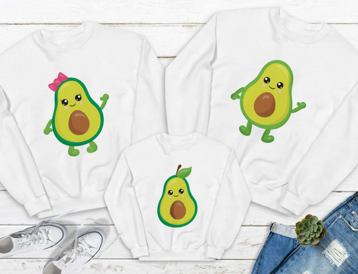 Bluze Familie Avocado Family [1]