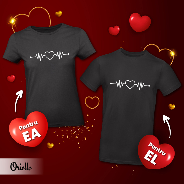 Set Cuplu Couple Heartbeat [2]