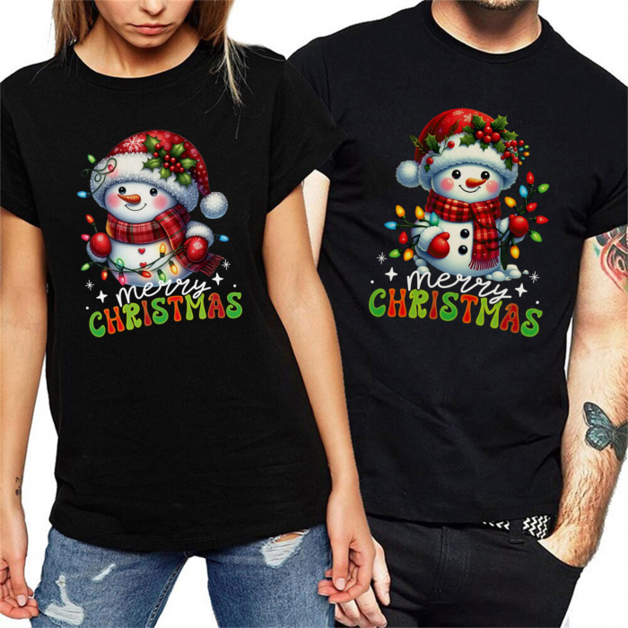 Set Cuplu Snowman Lights [1]