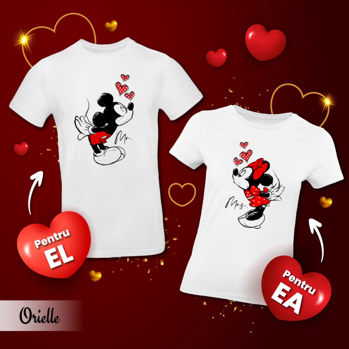 Set Cuplu Mouse Kiss [2]