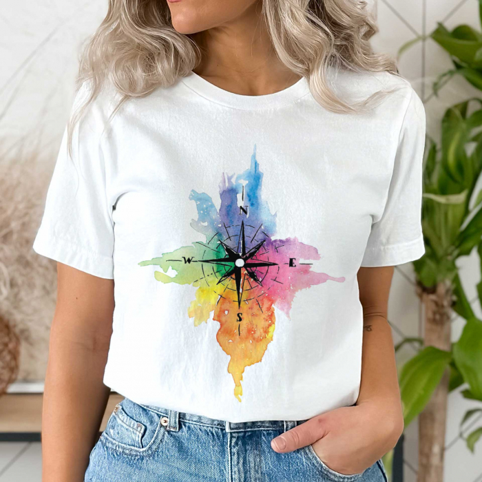 Tricou Colorful Compass [1]