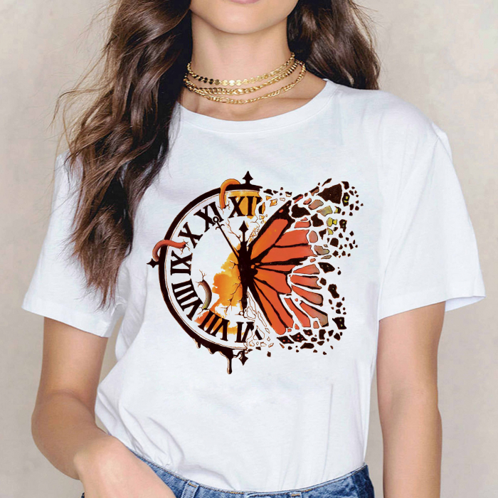 Tricou Butterfly Clock [1]