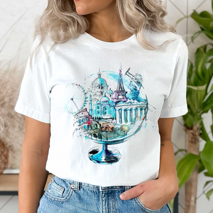 Tricou Famous Landmarks [1]