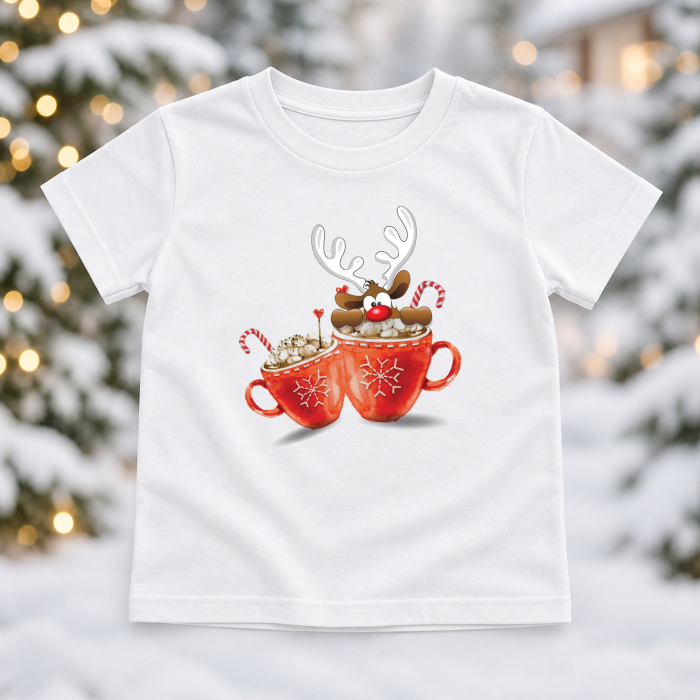 Tricou Dama Hot Choco Deer [4]