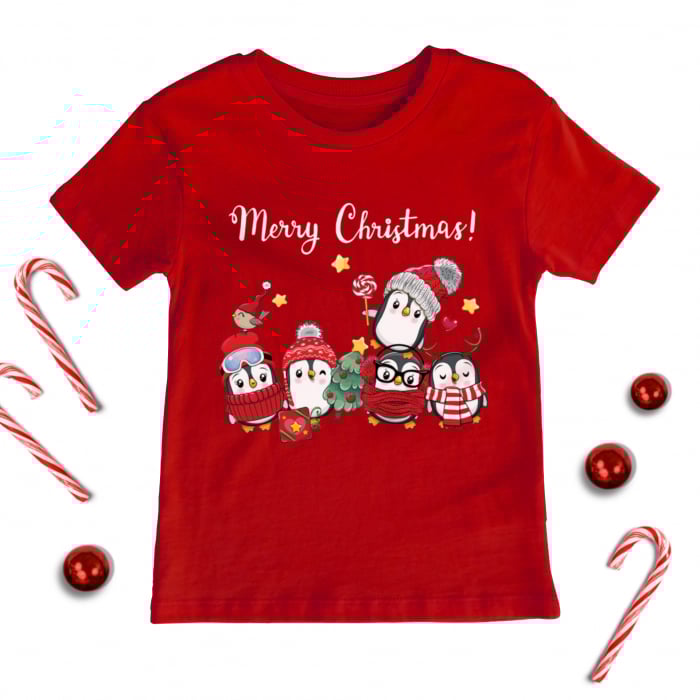 Tricou Copil Penguin Squad [1]