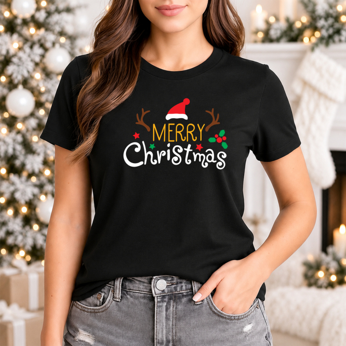 Tricou Dama Merry Christmas [2]