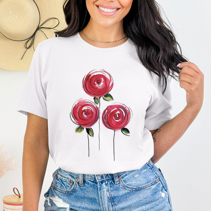Tricou Simple Roses [1]