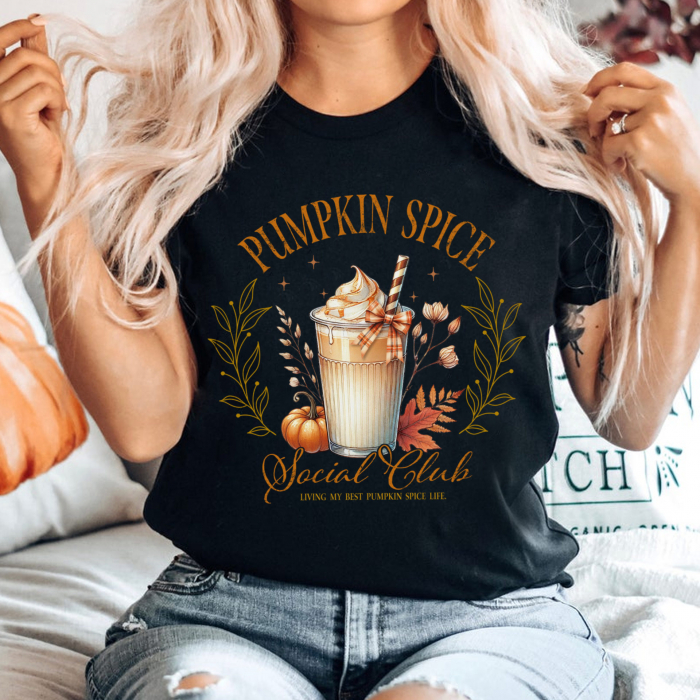 Tricou Negru Pumpkin Club [1]