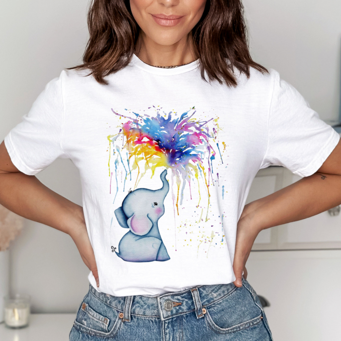 Tricou Painting Elephant [1]