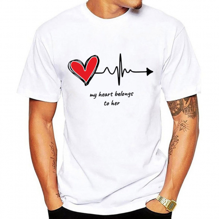 Tricou Promo Barbat My Heart Belongs [1]