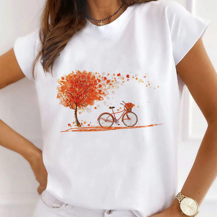 Tricou Promo Autumn Bicycle [1]