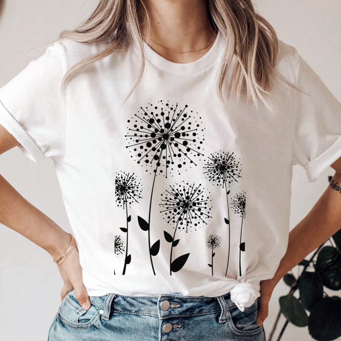 Tricou Promo Fuzzy Flower [1]