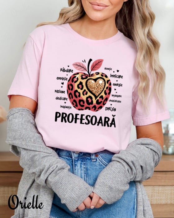 Tricou Promo Relaxed Fit  Profesoara Dedicata [1]