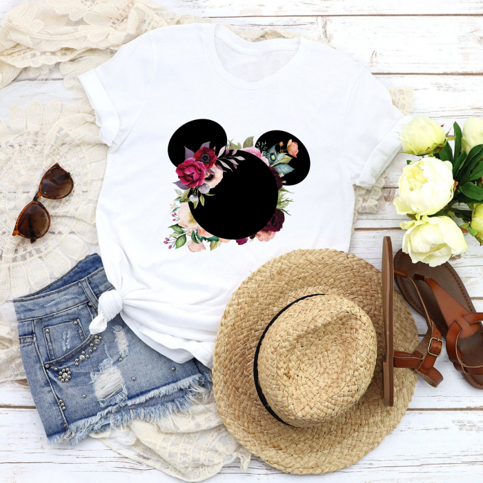 Tricou Promo Mouse Flowers [1]