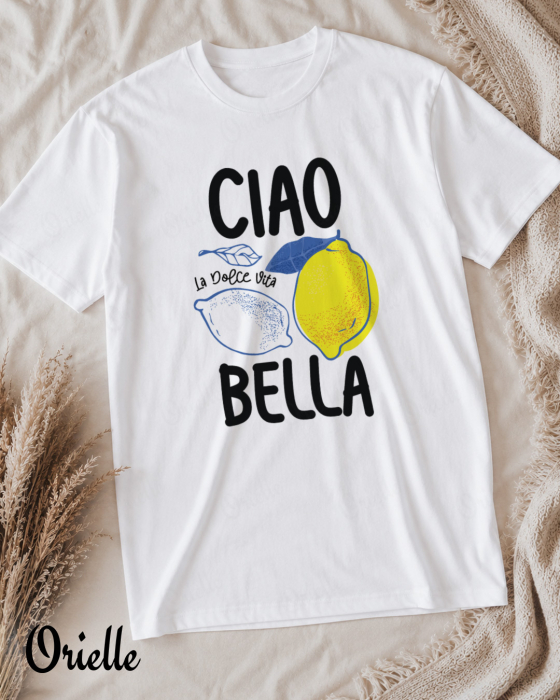 Tricou Relaxed Fit Ciao Lemon [2]