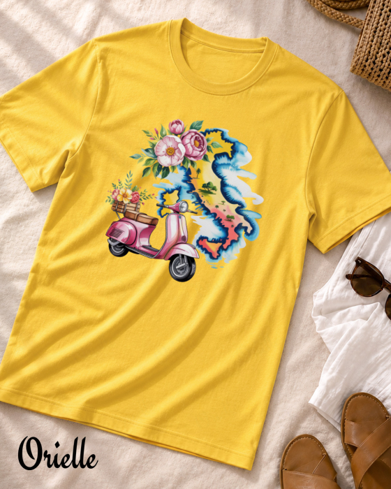 Tricou Relaxed Fit Italian Vacation [2]
