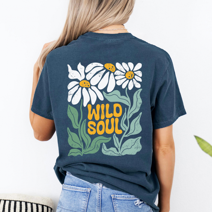 Tricou Relaxed Fit Soul Flowers [3]