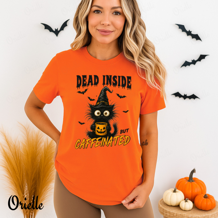 Tricou Relaxed Fit Halloween Coffee [1]