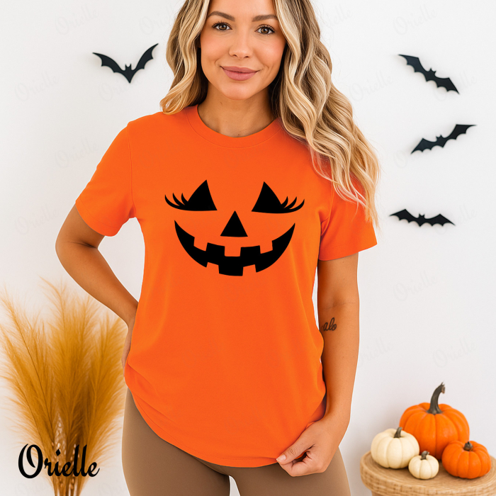 Tricou Relaxed Fit Pumpkin Face [1]