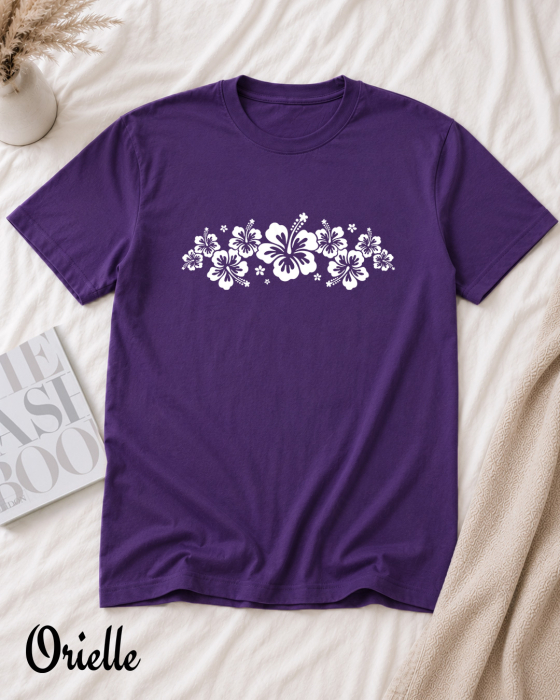 Tricou Relaxed Fit Hibiscus [2]