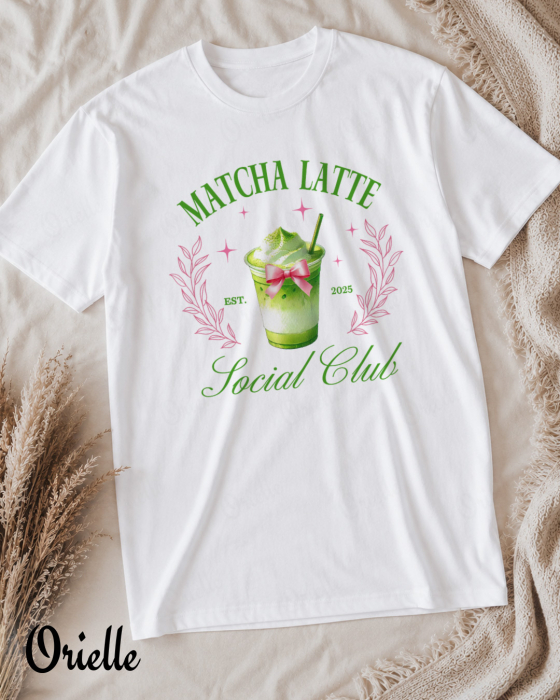 Tricou Relaxed Fit Matcha Club [2]