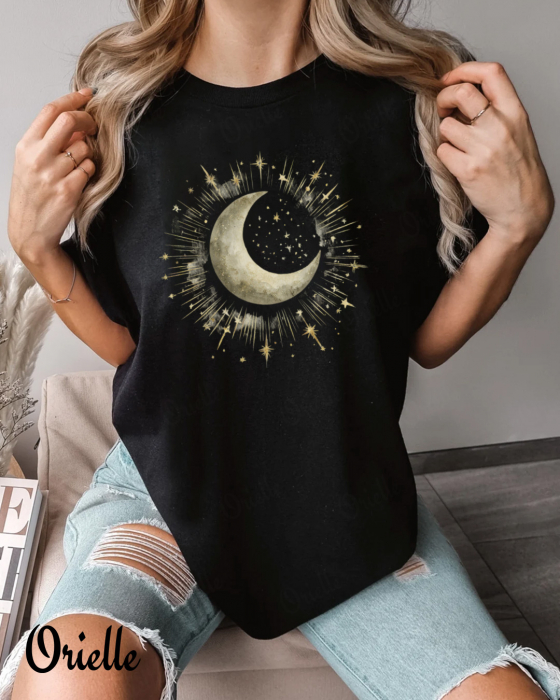 Tricou Relaxed Fit Glowing Moon [1]