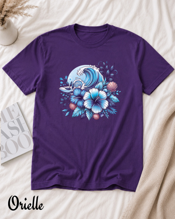 Tricou Relaxed Fit Ocean Wave [2]