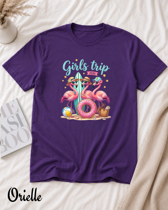 Tricou Relaxed Fit Girls Trip [2]