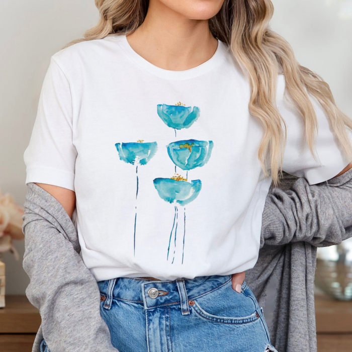 Tricou Blue Poppy [1]