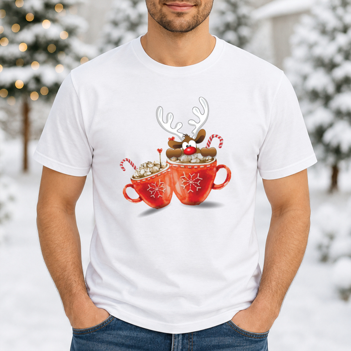 Tricou Dama Hot Choco Deer [3]