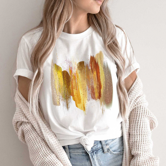 Tricou Fall Strokes [1]