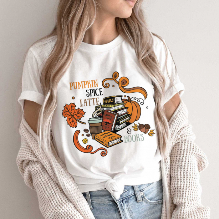 Tricou Latte and Books [1]