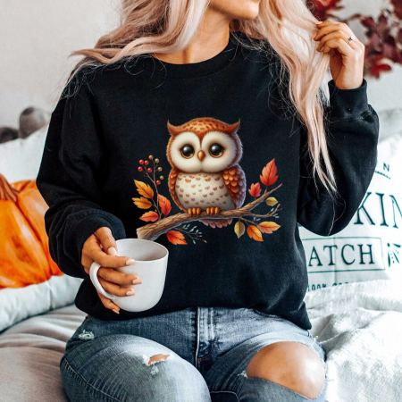 Bluze Toamna - Bluza Autumn Owl
