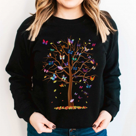 Bluze - Bluza Butterflies Tree