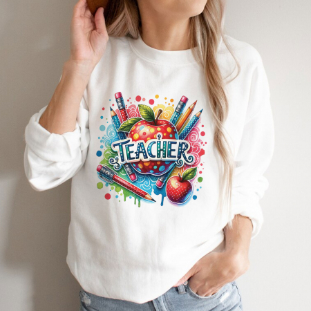 Bluze - Bluza Colorful Teacher