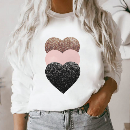 Bluze - Bluza Three Hearts