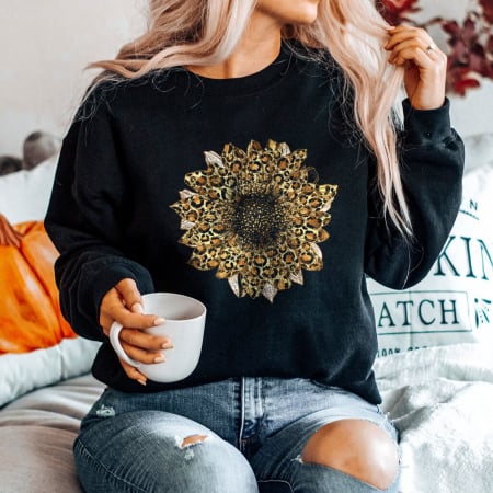 Bluze Toamna - Bluza Golden Wildflower