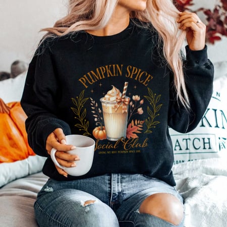 Bluze Toamna - Bluza Pumpkin Club