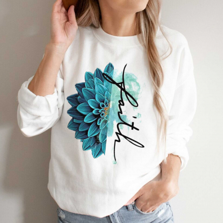 Bluze - Bluza Faith Flower