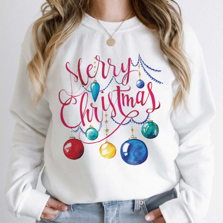 Bluze Craciun - Bluza Christmas Ribbon