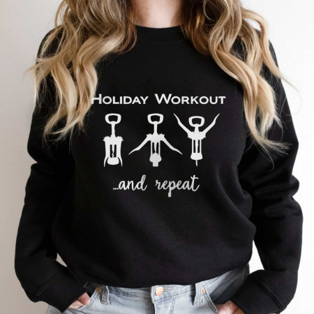 Bluze Craciun - Bluza Holiday Workout