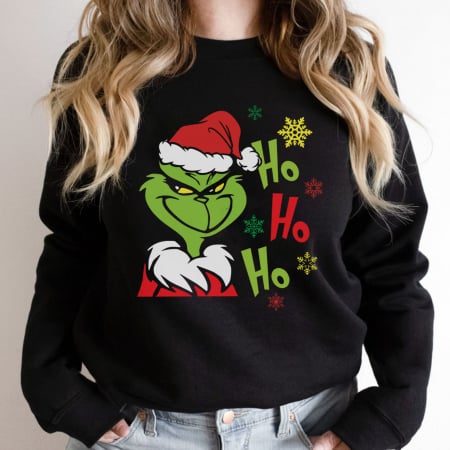 Promo - Bluza Promo Negru Grinch Ho