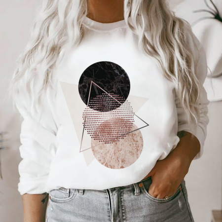 Bluze - Bluza Neutral Shapes