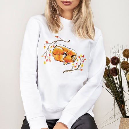 Bluze Toamna - Bluza Sleepy Fox